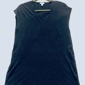 J.Jill: pureJill collection Navy sleeveless tunic